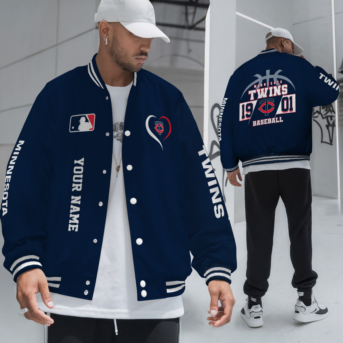 Minnesota Twins Premium New Varsity Jacket MLB AZTGVJK0000272