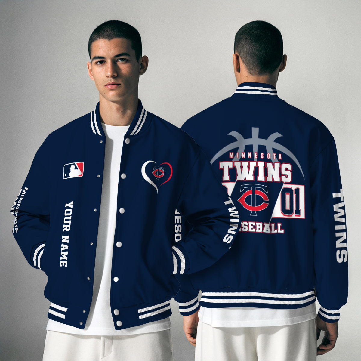Minnesota Twins Premium New Varsity Jacket MLB AZTGVJK0000272
