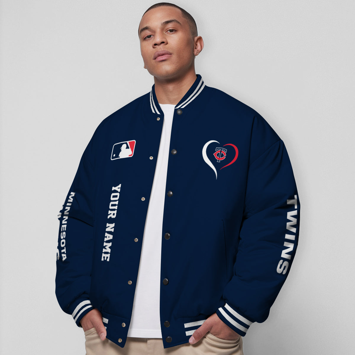 Minnesota Twins Premium New Varsity Jacket MLB AZTGVJK0000272
