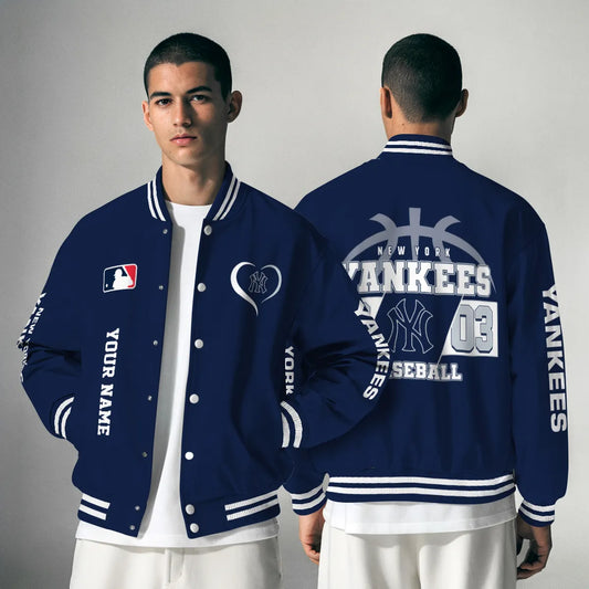 New York Yankees Premium New Varsity Jacket MLB AZTGVJK0000274