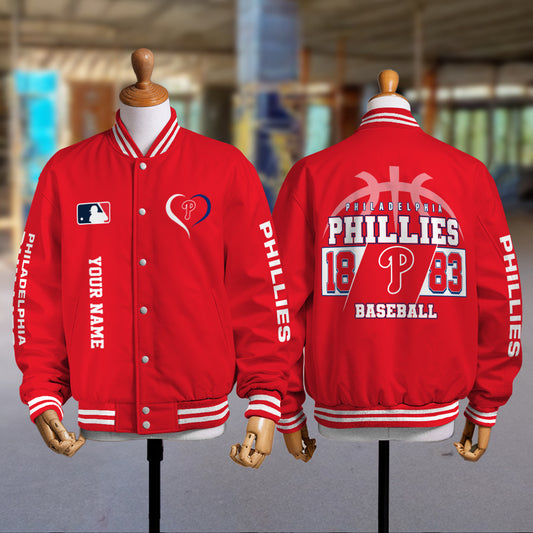 Philadelphia Phillies Premium New Varsity Jacket MLB AZTGVJK0000276