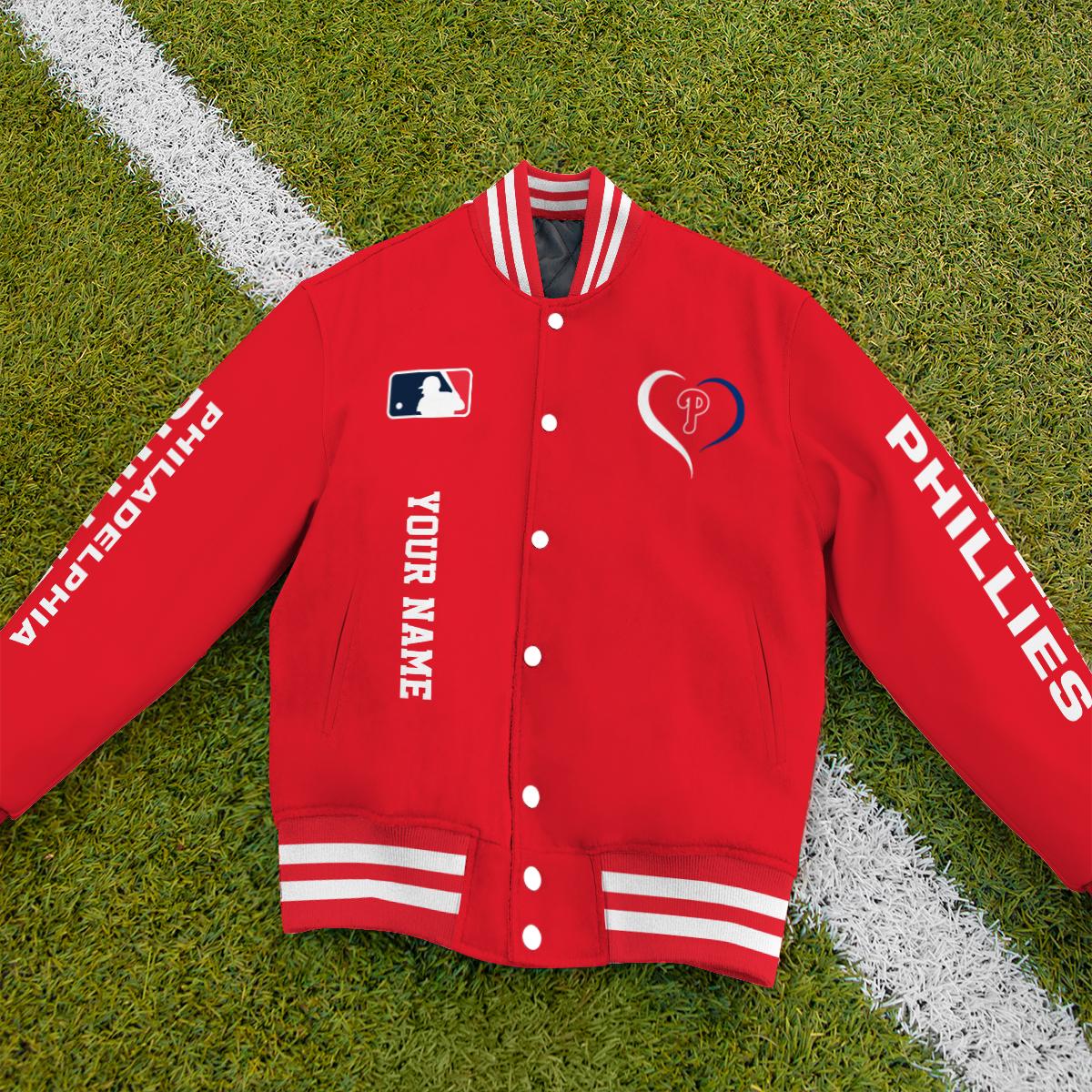 Philadelphia Phillies Premium New Varsity Jacket MLB AZTGVJK0000276