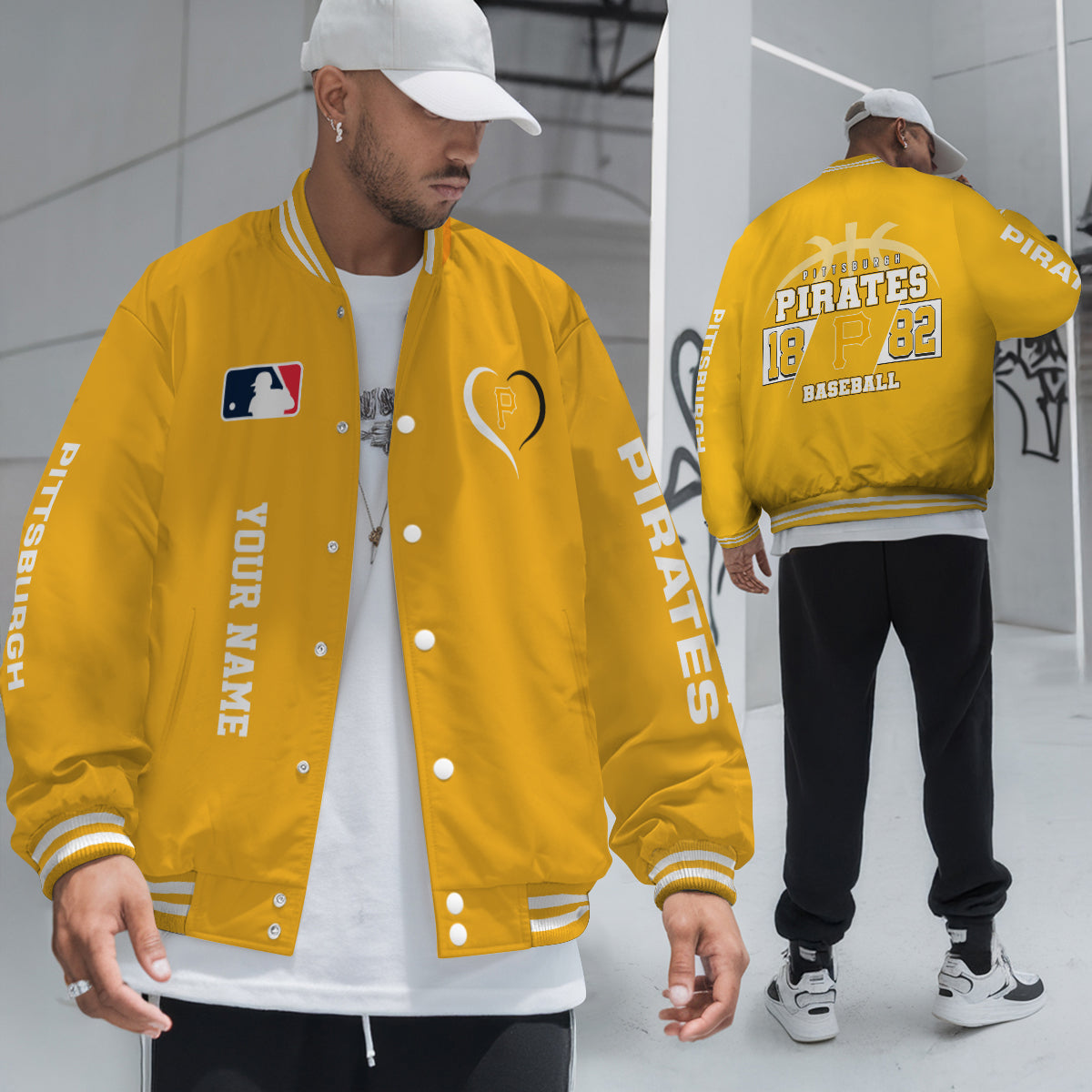 Pittsburgh Pirates Premium New Varsity Jacket MLB AZTGVJK0000277