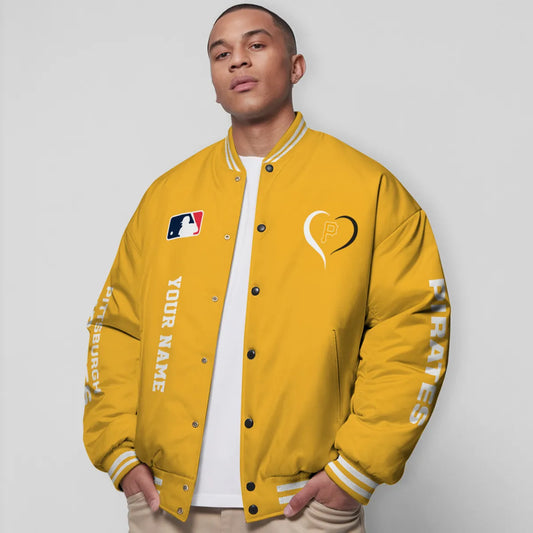 Pittsburgh Pirates Premium New Varsity Jacket MLB AZTGVJK0000277