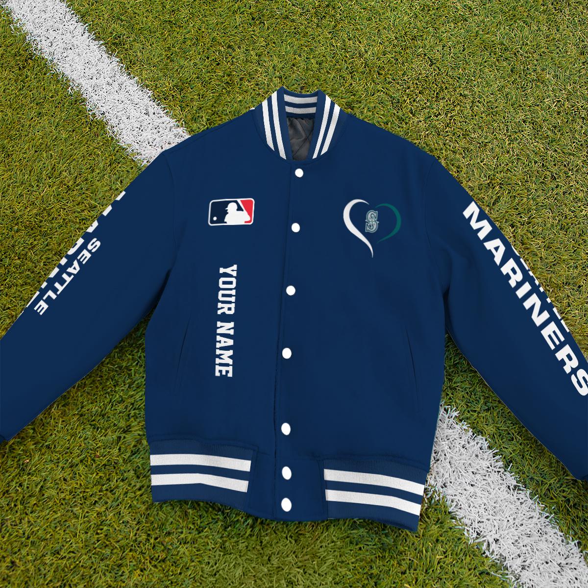 Seattle Mariners Premium New Varsity Jacket MLB AZTGVJK0000280