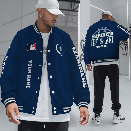 Seattle Mariners Premium New Varsity Jacket MLB AZTGVJK0000280