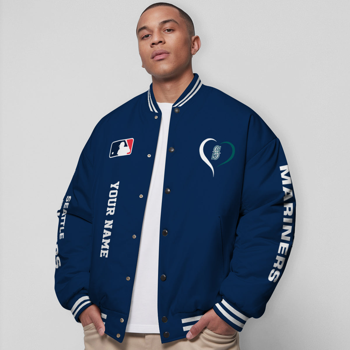 Seattle Mariners Premium New Varsity Jacket MLB AZTGVJK0000280