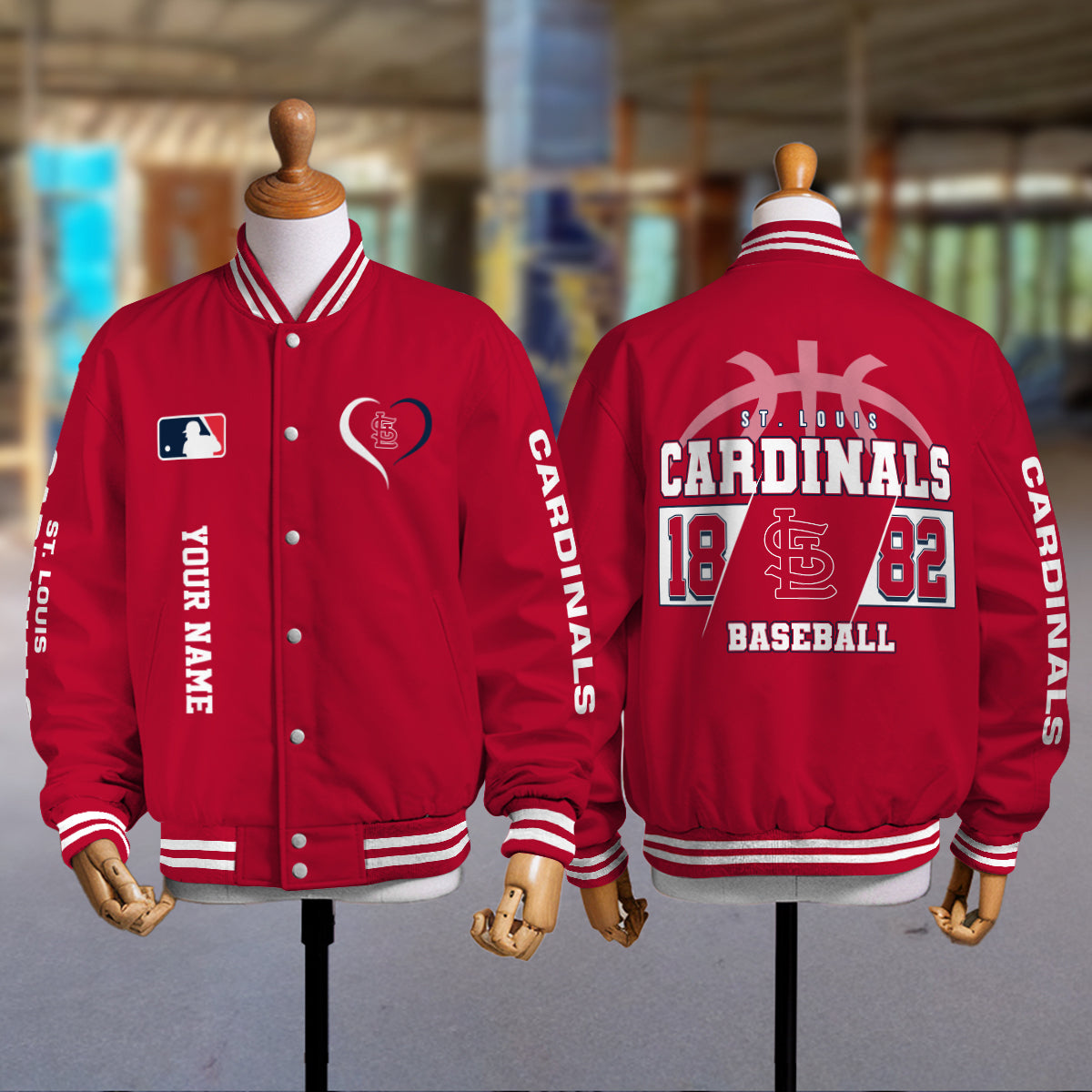 St. Louis Cardinals Premium New Varsity Jacket MLB AZTGVJK0000281