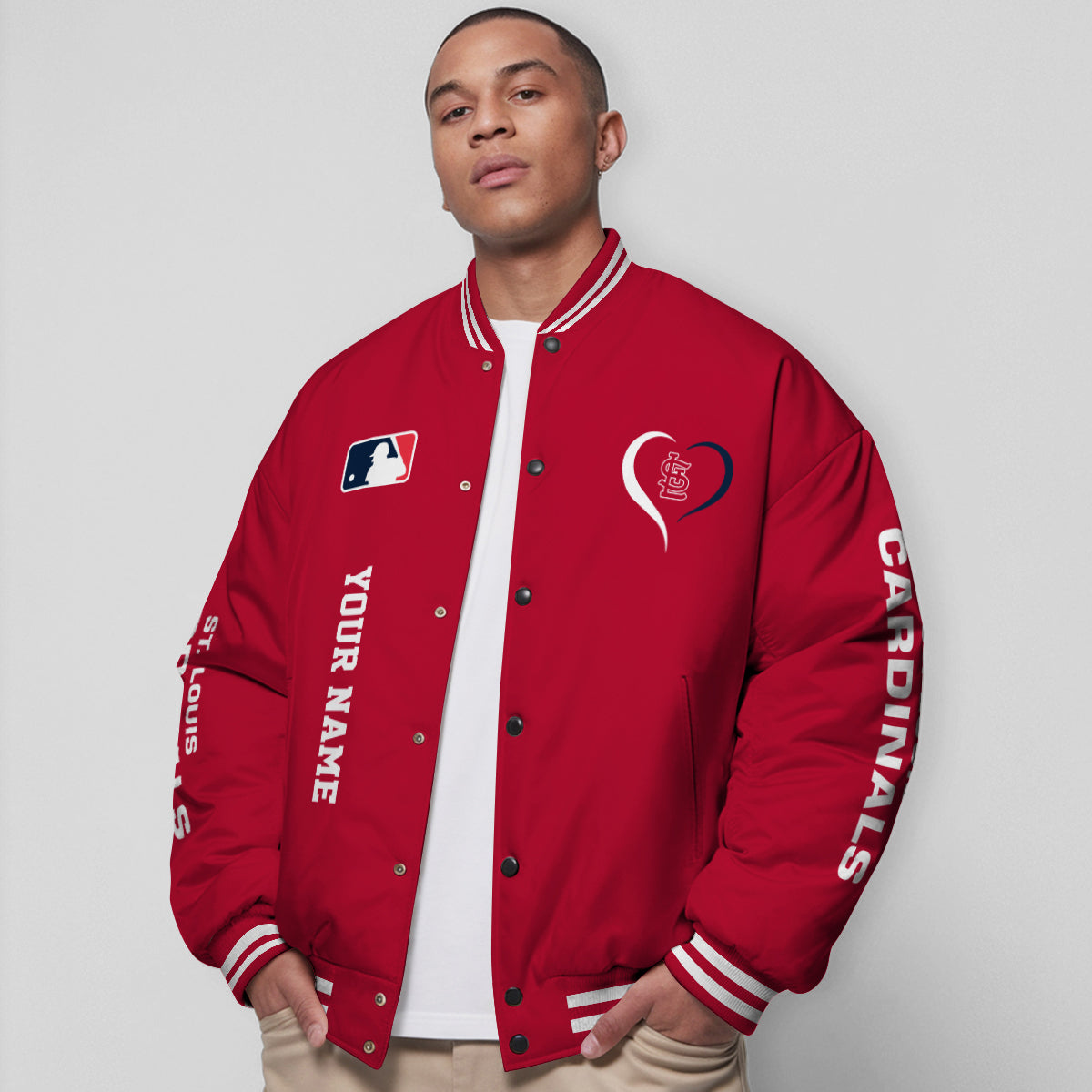 St. Louis Cardinals Premium New Varsity Jacket MLB AZTGVJK0000281