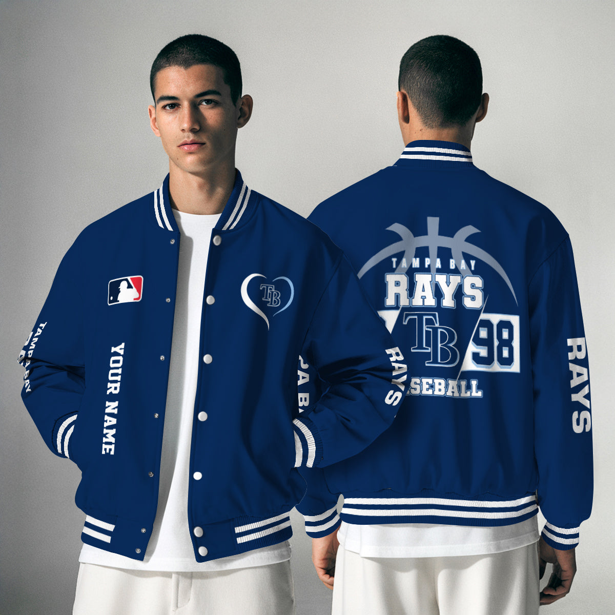 Tampa Bay Rays Premium New Varsity Jacket MLB AZTGVJK0000282