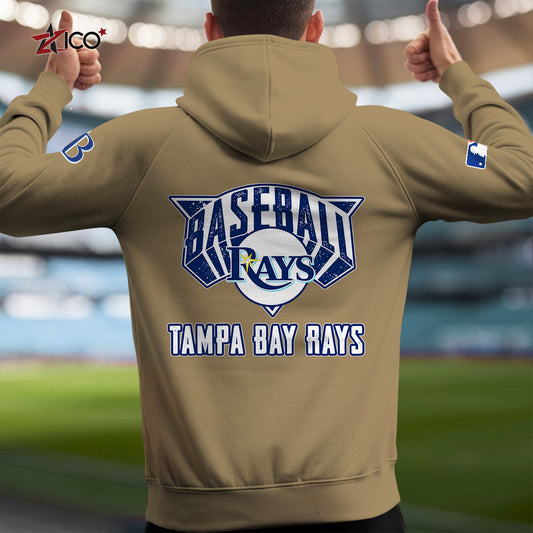 Tampa Bay Rays New Collection Multi-Pockets Zip Hoodie MLB AZTNMZHD000217