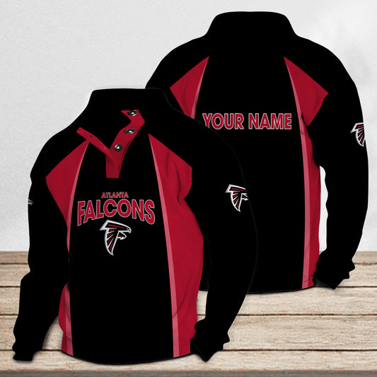 Atlanta Falcons Casual Colorful Stand Collar Sweatshirt Limited Edition AZTNSCSW000034