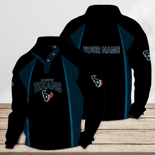 Houston Texans Casual Colorful Stand Collar Sweatshirt Limited Edition AZTNSCSW000054