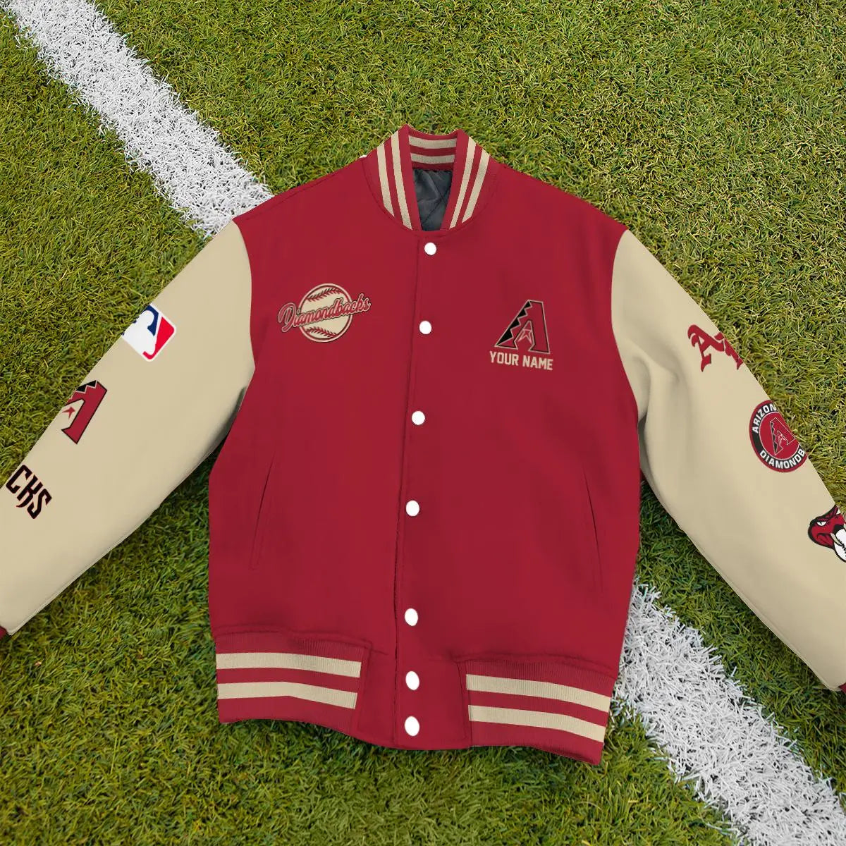 Arizona Diamondbacks Premium New Varsity Jacket MLB AZTNVJK0000316
