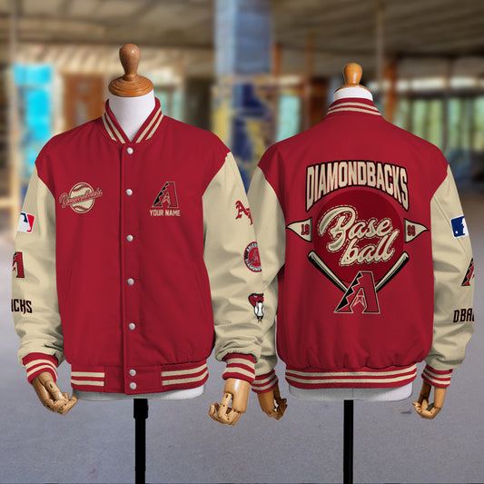 Arizona Diamondbacks Premium New Varsity Jacket MLB AZTNVJK0000316