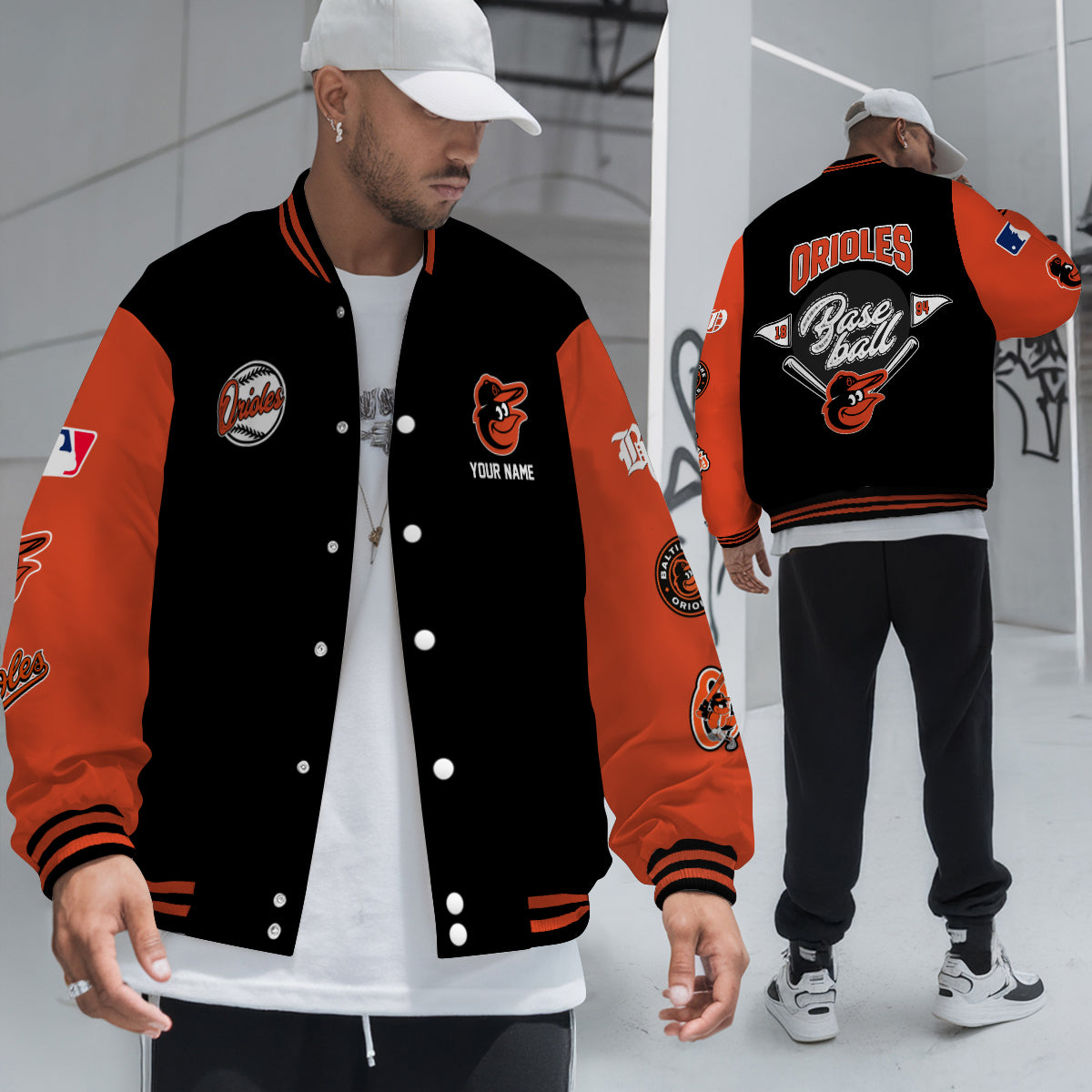 Baltimore Orioles Premium New Varsity Jacket MLB AZTNVJK0000318