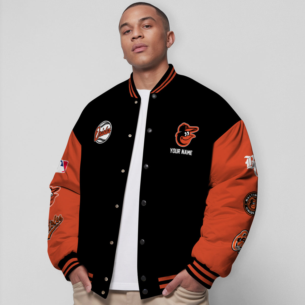 Baltimore Orioles Premium New Varsity Jacket MLB AZTNVJK0000318