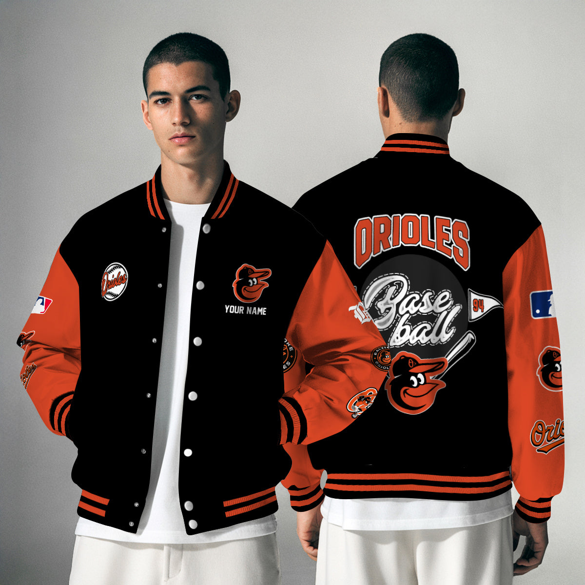Baltimore Orioles Premium New Varsity Jacket MLB AZTNVJK0000318