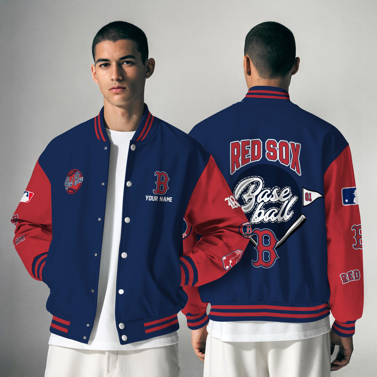 Boston Red Sox Premium New Varsity Jacket MLB AZTNVJK0000319