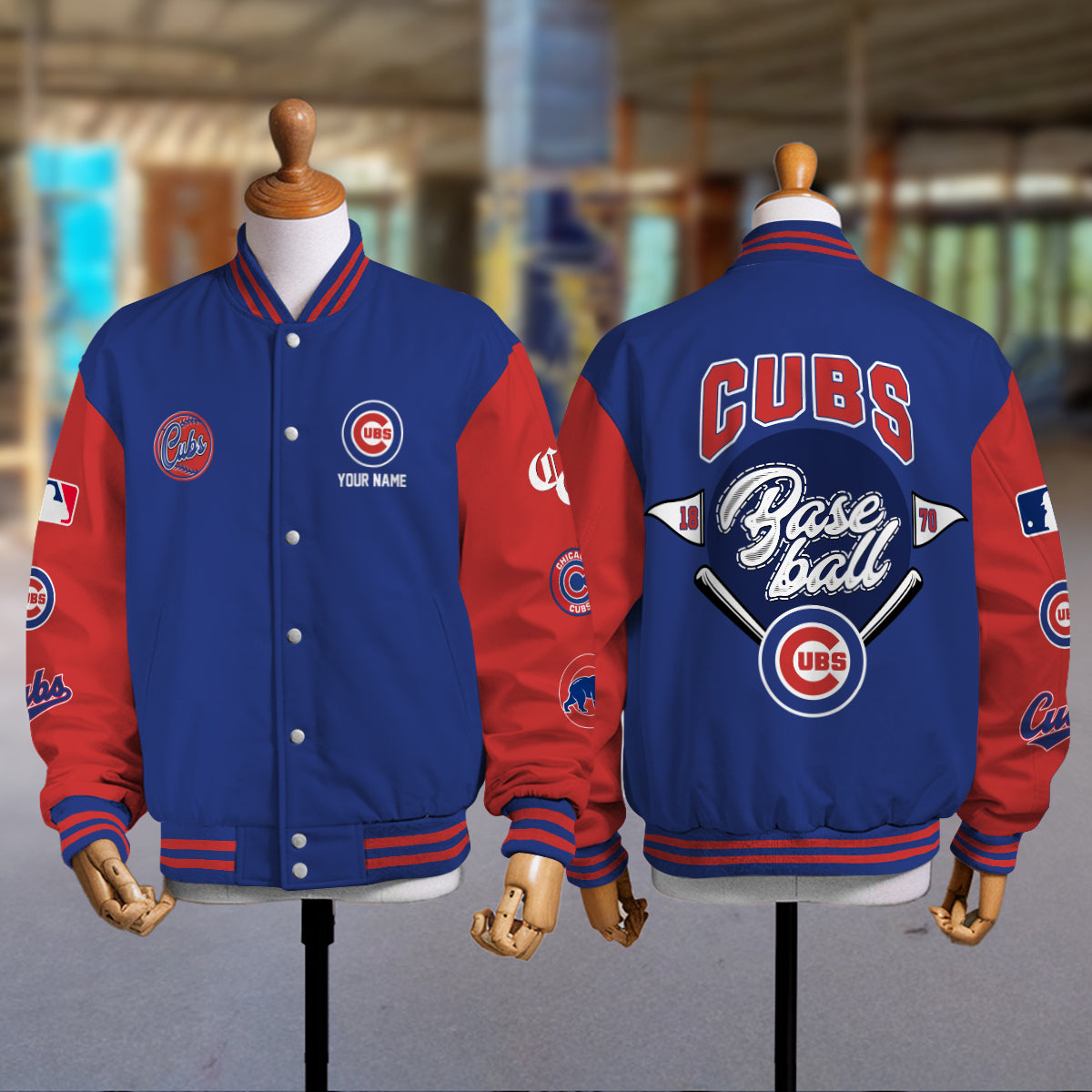 Chicago Cubs Premium New Varsity Jacket MLB AZTNVJK0000320
