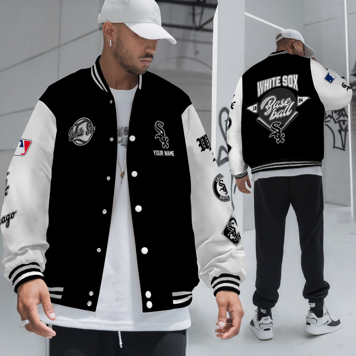 Chicago White Sox Premium New Varsity Jacket MLB AZTNVJK0000321