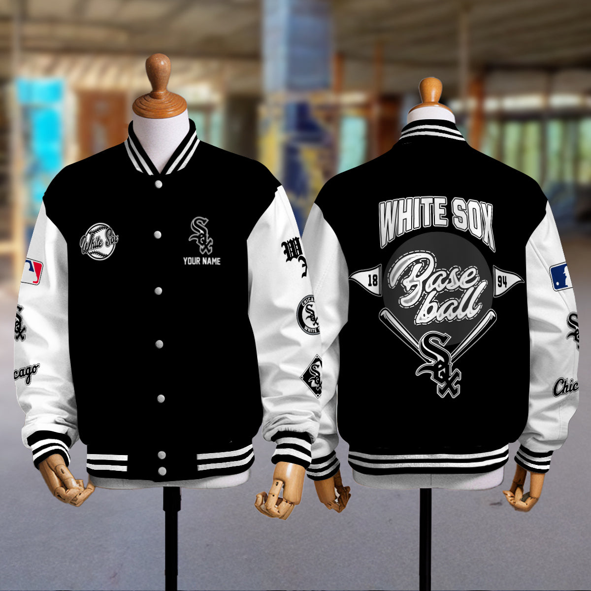 Chicago White Sox Premium New Varsity Jacket MLB AZTNVJK0000321