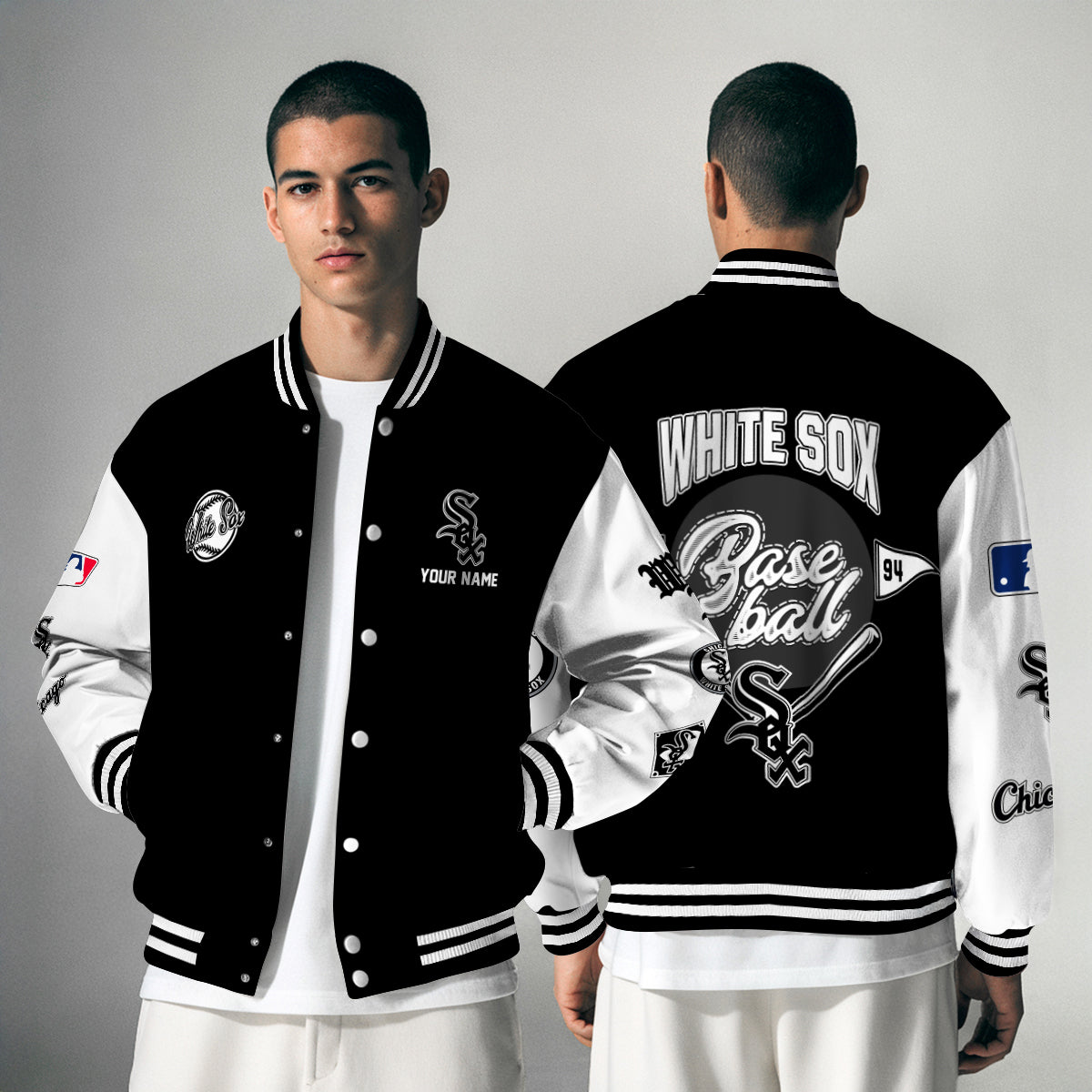 Chicago White Sox Premium New Varsity Jacket MLB AZTNVJK0000321