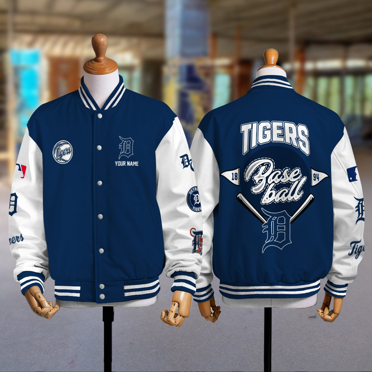 Detroit Tigers Premium New Varsity Jacket MLB AZTNVJK0000325