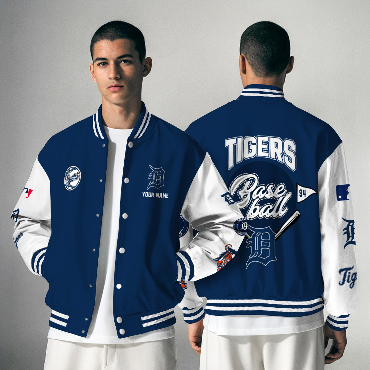 Detroit Tigers Premium New Varsity Jacket MLB AZTNVJK0000325
