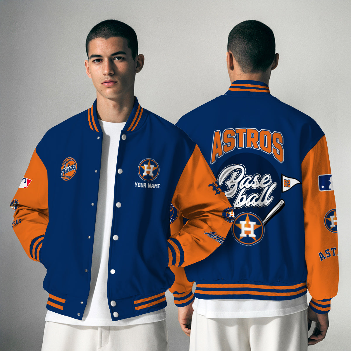 Houston Astros Premium New Varsity Jacket MLB AZTNVJK0000326