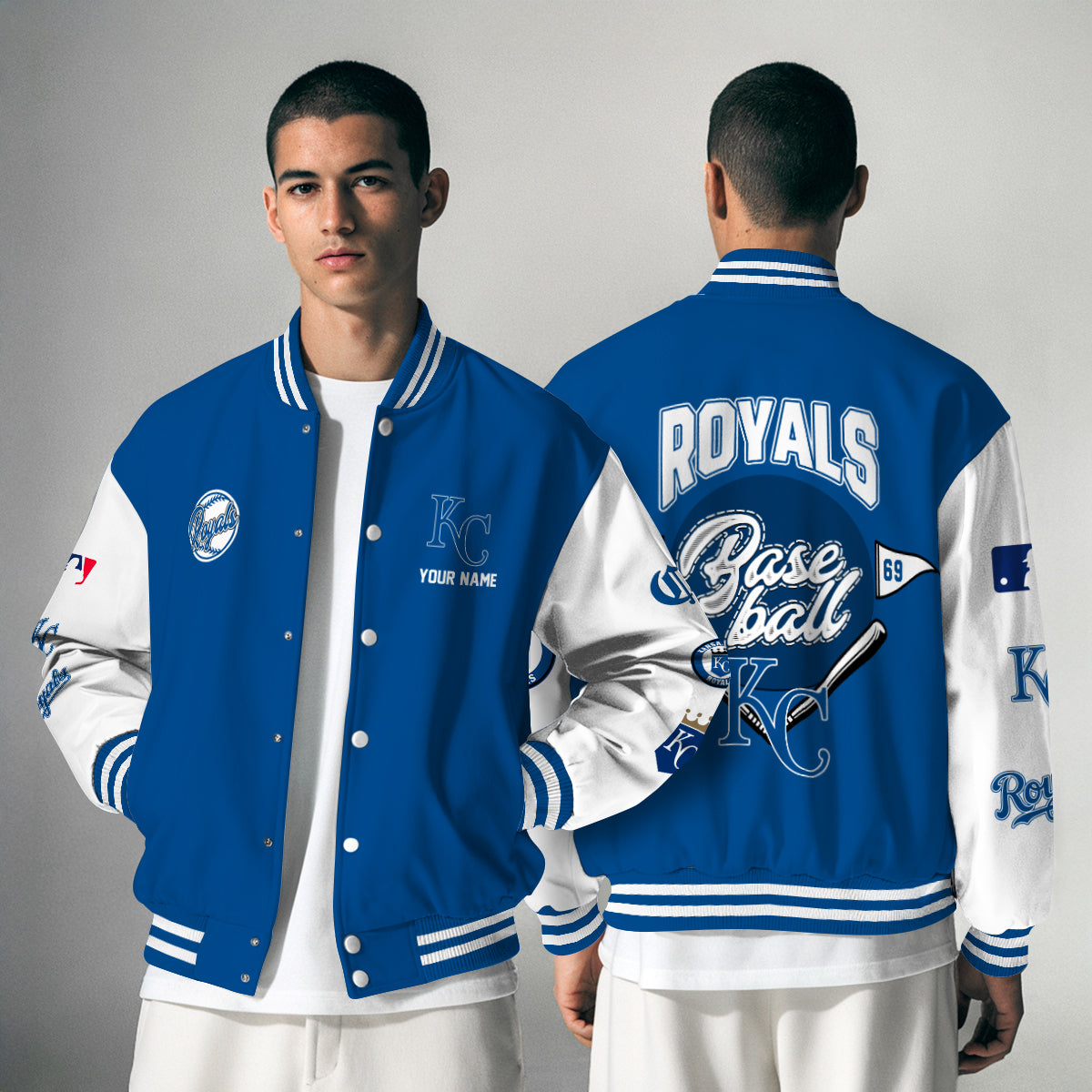 Kansas City Royals Premium New Varsity Jacket MLB AZTNVJK0000327