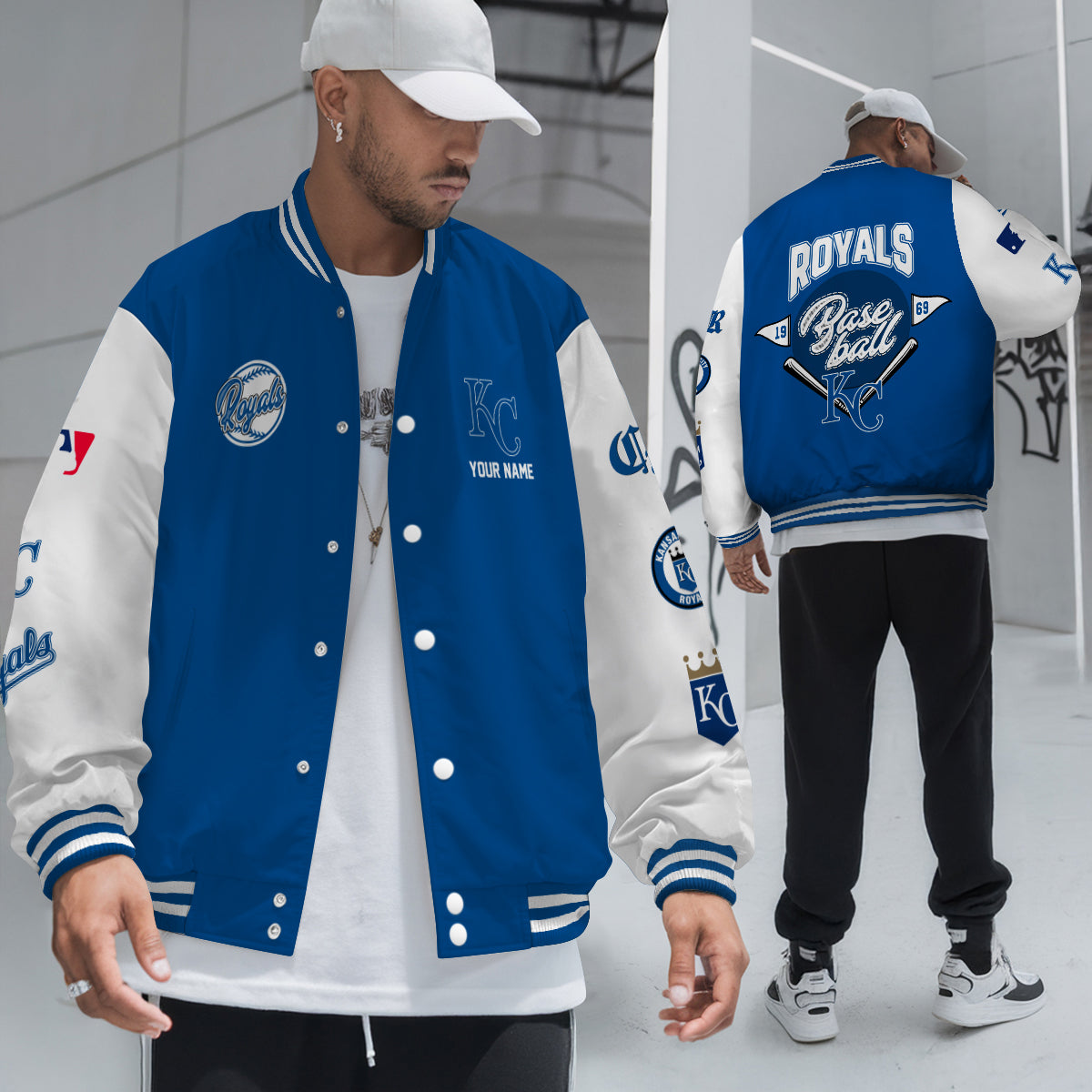Kansas City Royals Premium New Varsity Jacket MLB AZTNVJK0000327
