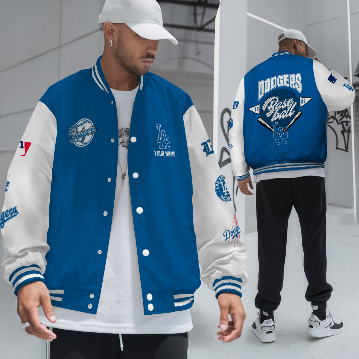 Los Angeles Dodgers Premium New Varsity Jacket MLB AZTNVJK0000329