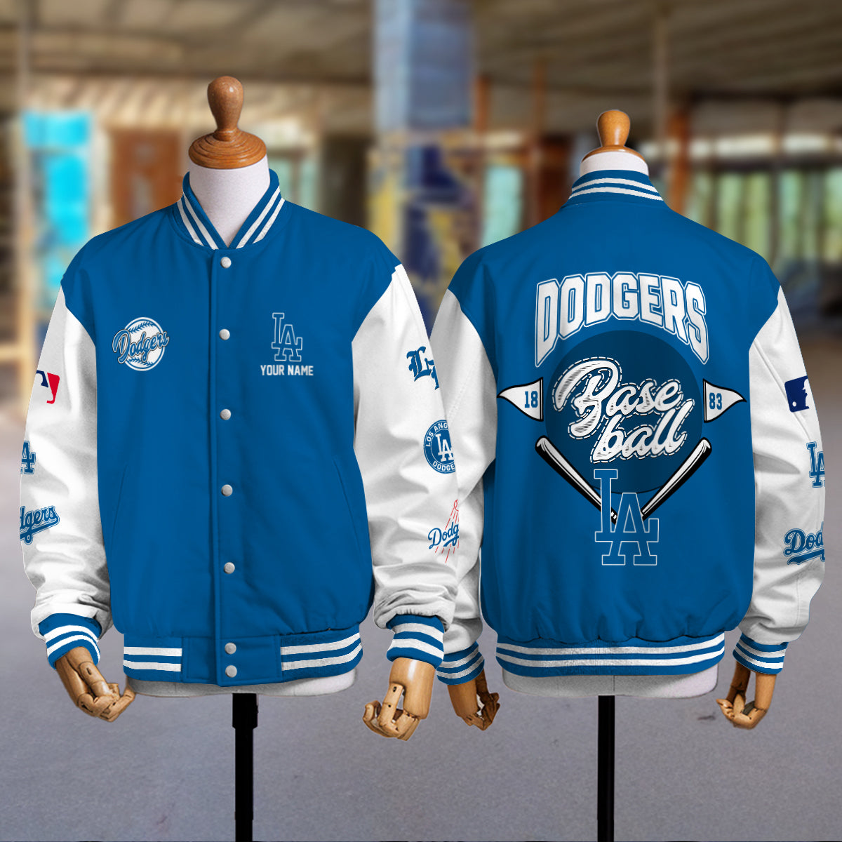 Los Angeles Dodgers Premium New Varsity Jacket MLB AZTNVJK0000329