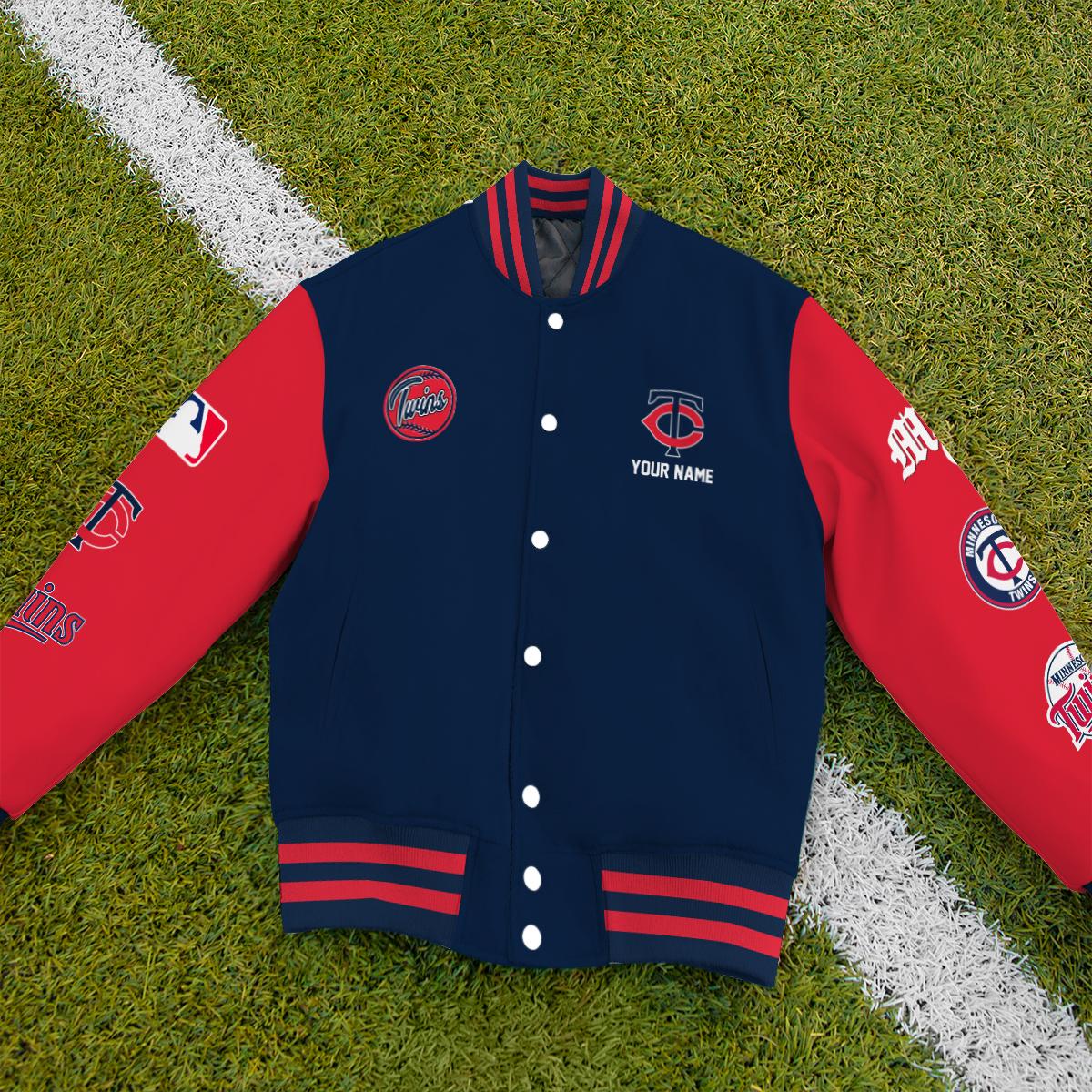 Minnesota Twins Premium New Varsity Jacket MLB AZTNVJK0000332