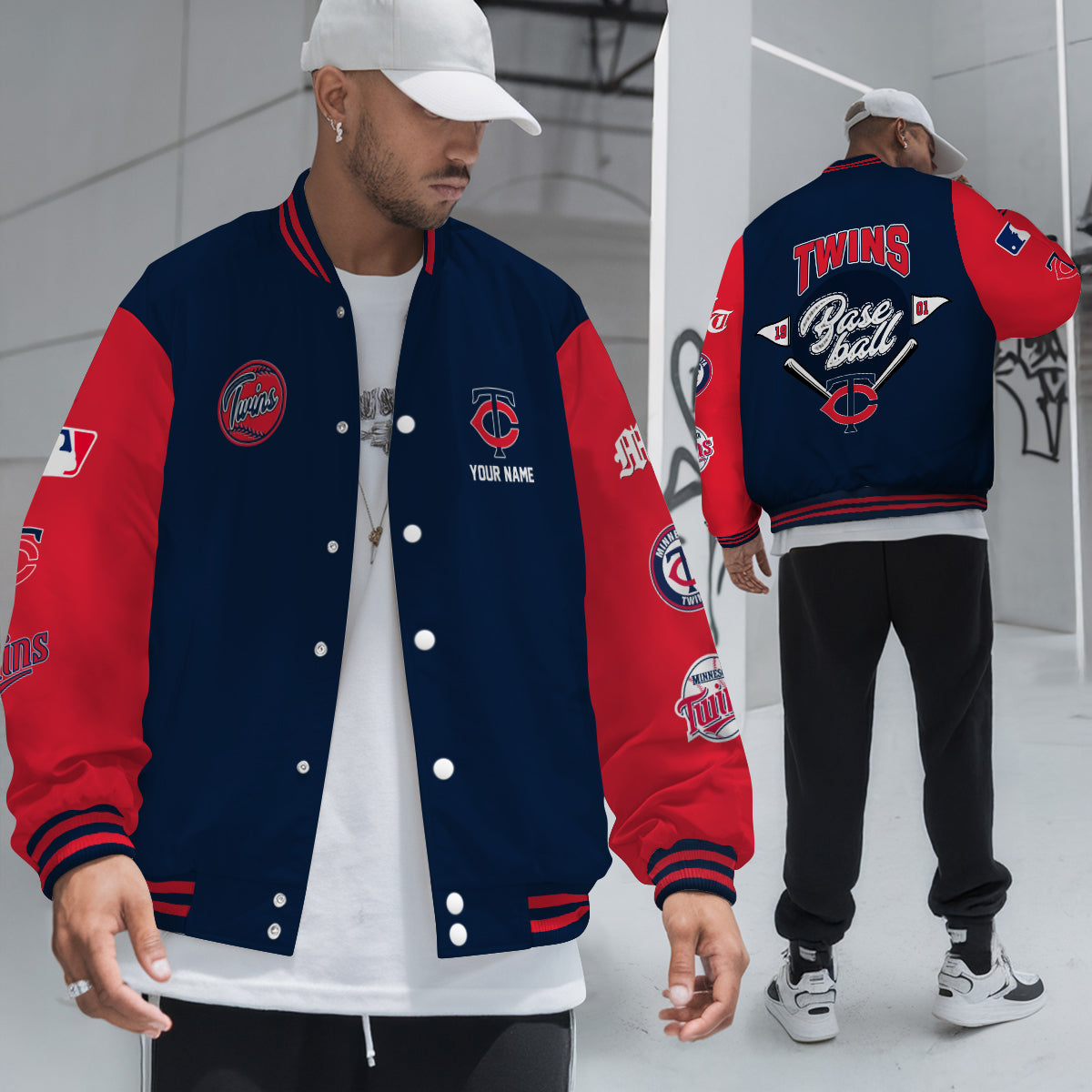 Minnesota Twins Premium New Varsity Jacket MLB AZTNVJK0000332