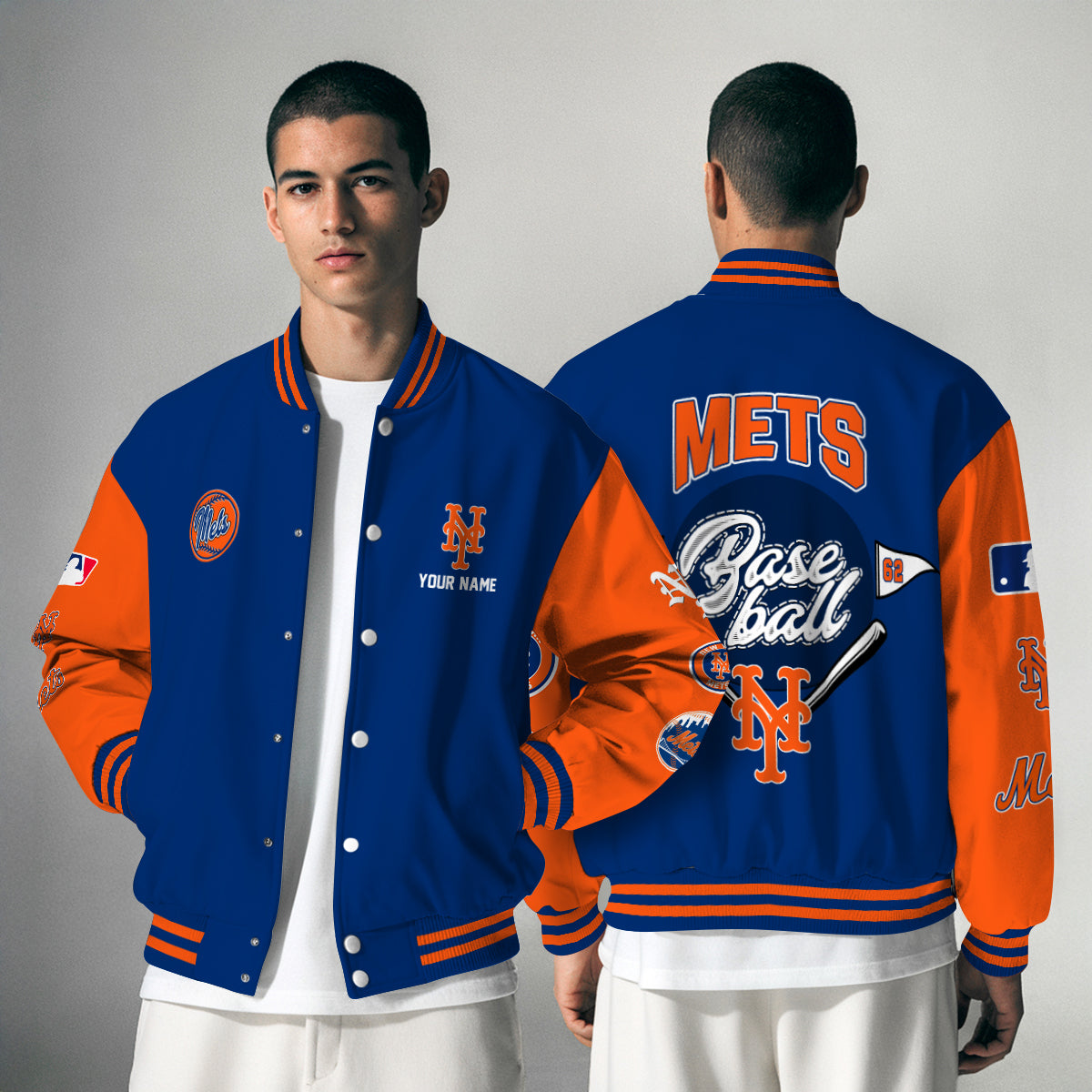 New York Mets Premium New Varsity Jacket MLB AZTNVJK0000333