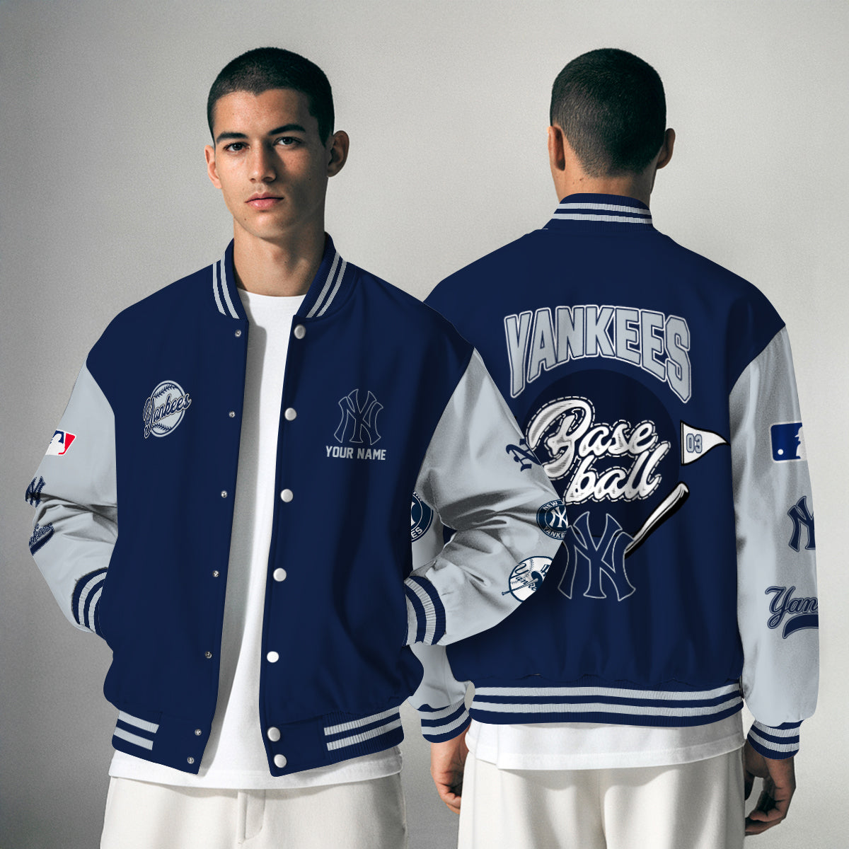 New York Yankees Premium New Varsity Jacket MLB AZTNVJK0000334
