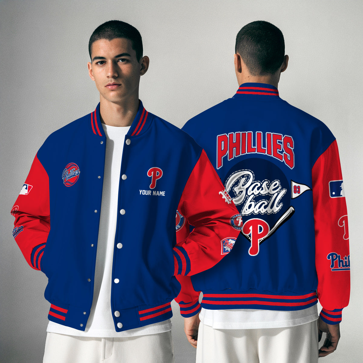 Philadelphia Phillies Premium New Varsity Jacket MLB AZTNVJK0000336