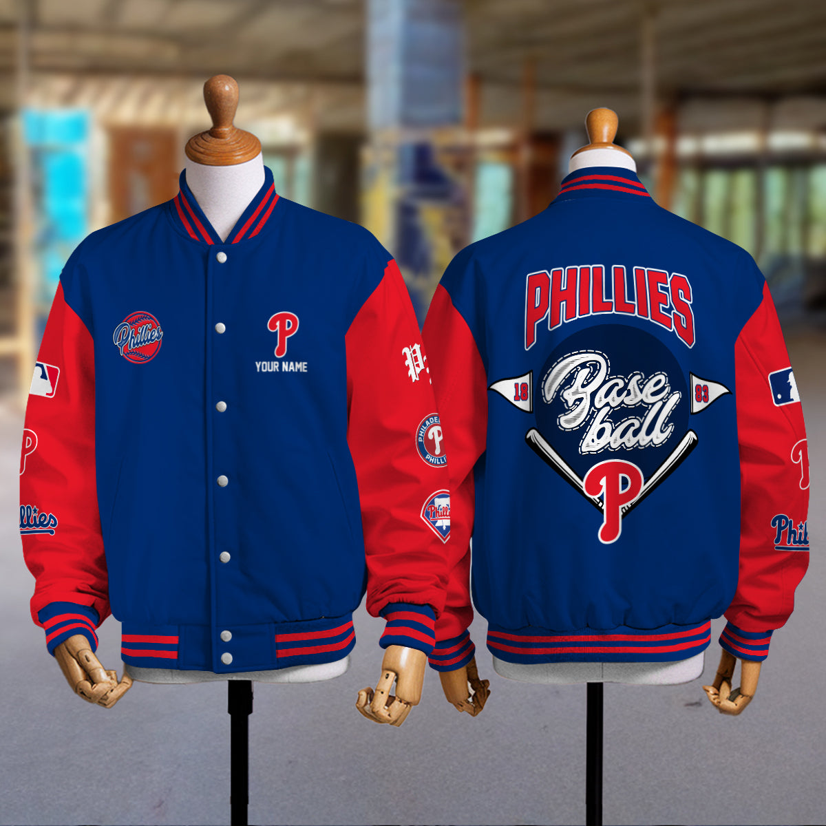 Philadelphia Phillies Premium New Varsity Jacket MLB AZTNVJK0000336