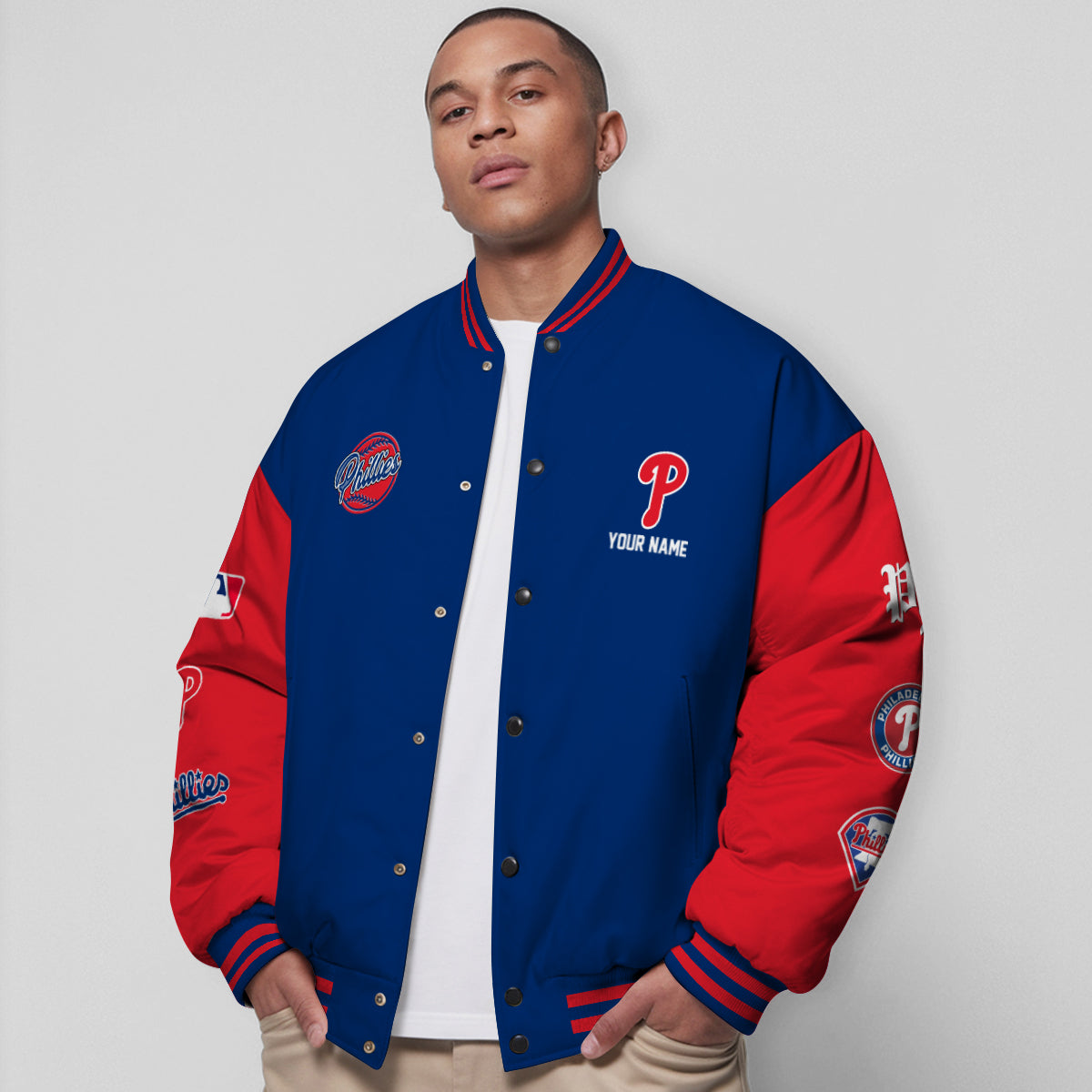 Philadelphia Phillies Premium New Varsity Jacket MLB AZTNVJK0000336