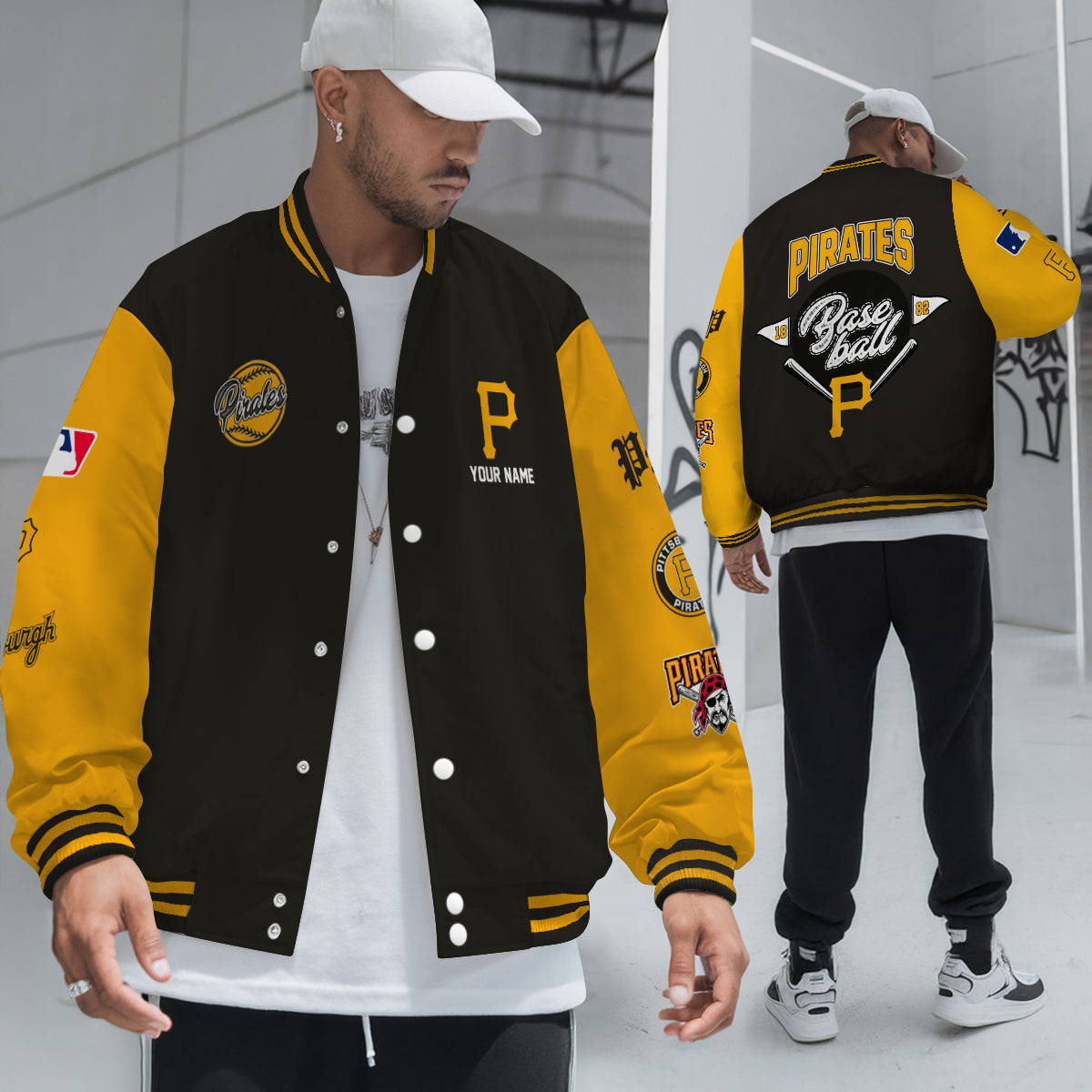 Pittsburgh Pirates Premium New Varsity Jacket MLB AZTNVJK0000337