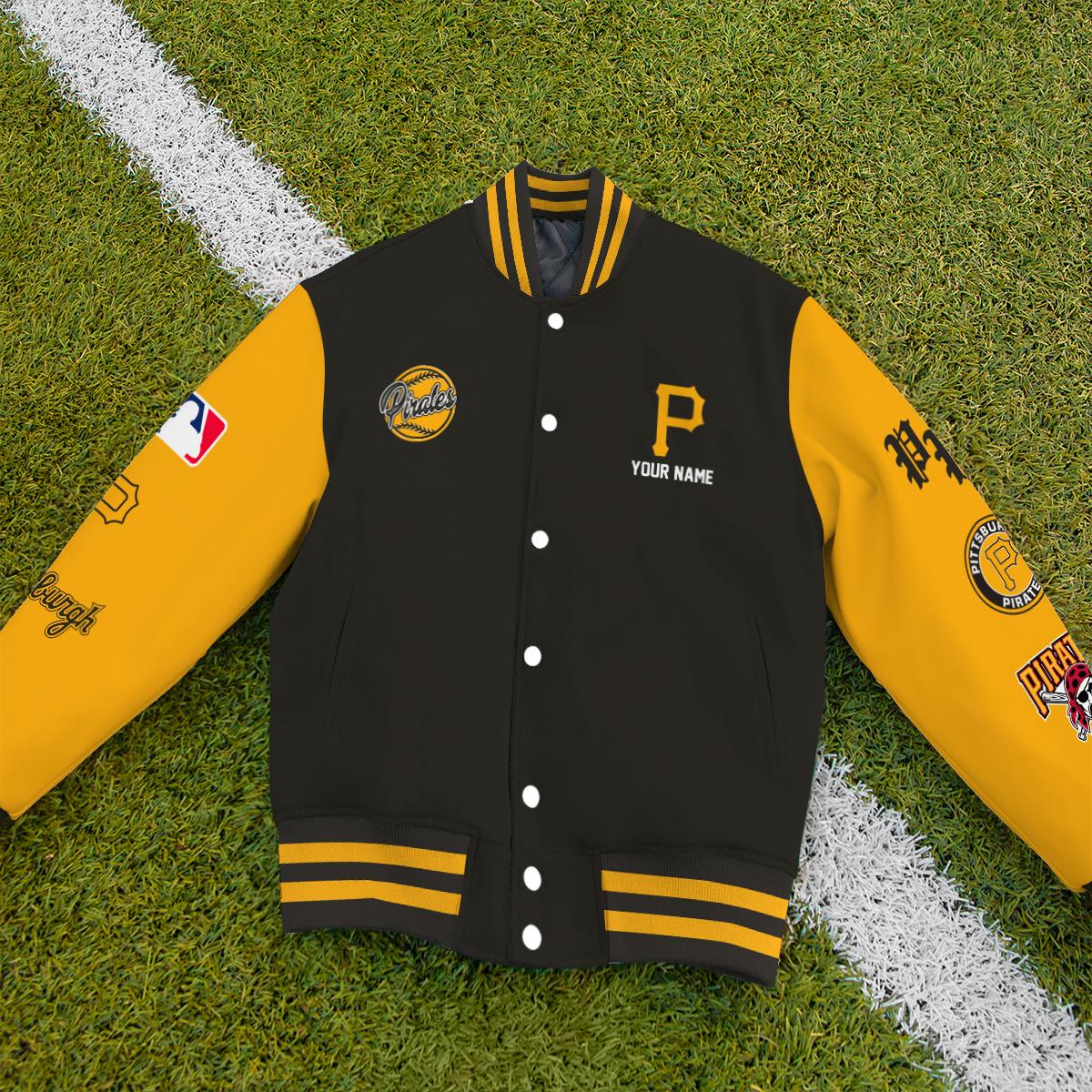 Pittsburgh Pirates Premium New Varsity Jacket MLB AZTNVJK0000337