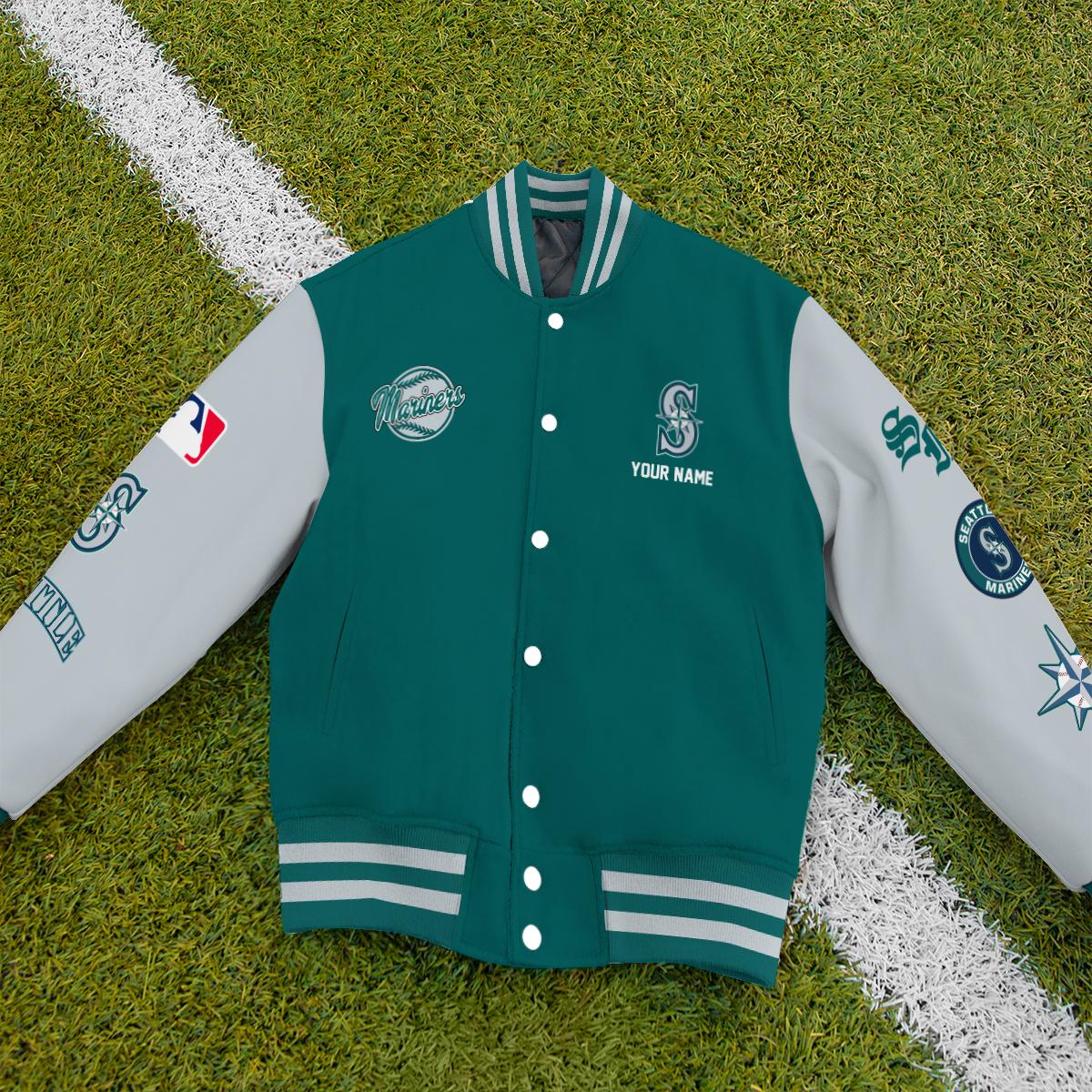 Seattle Mariners Premium New Varsity Jacket MLB AZTNVJK0000340