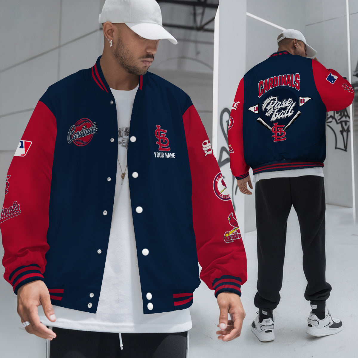 St. Louis Cardinals Premium New Varsity Jacket MLB AZTNVJK0000341