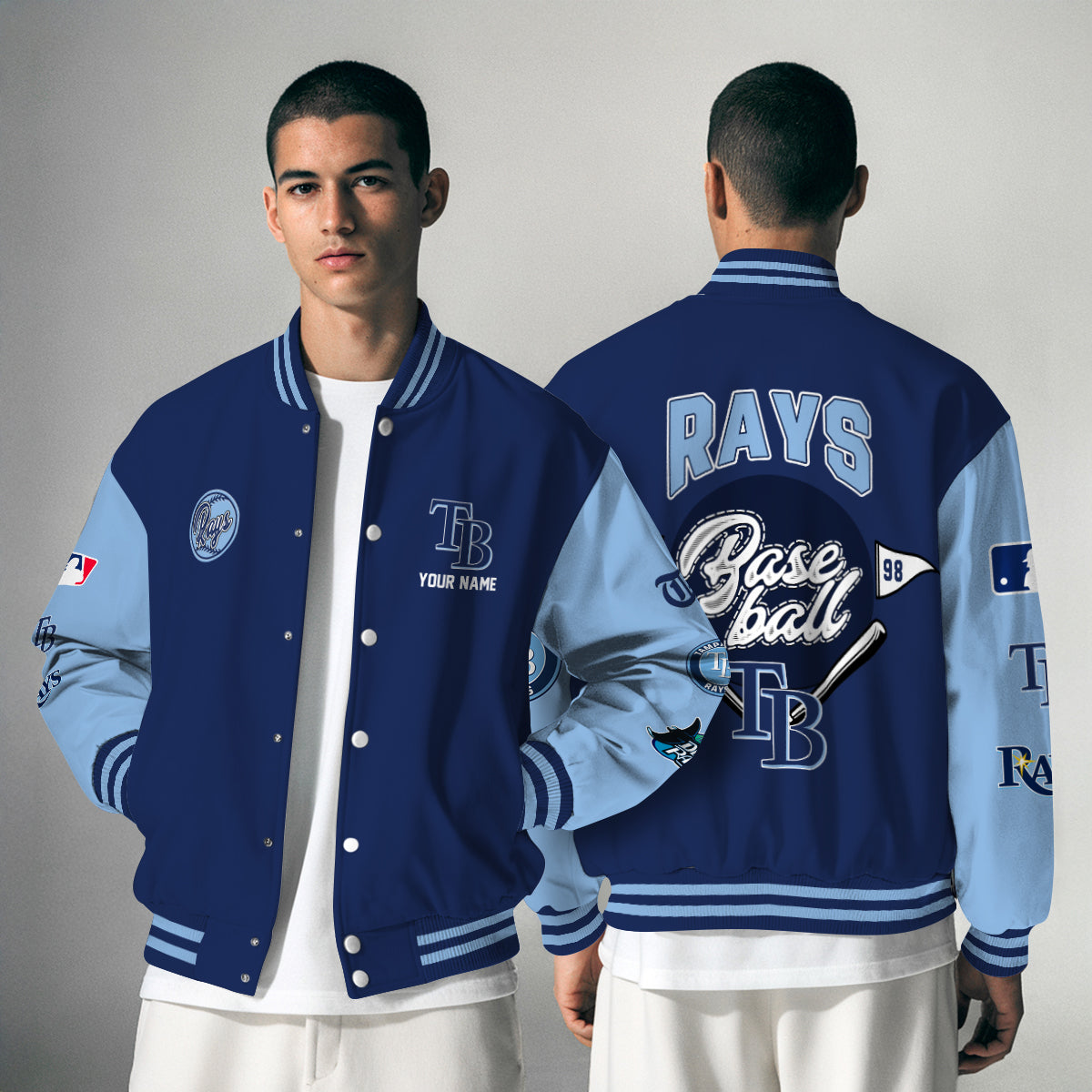Tampa Bay Rays Premium New Varsity Jacket MLB AZTNVJK0000342