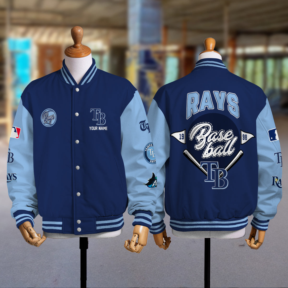 Tampa Bay Rays Premium New Varsity Jacket MLB AZTNVJK0000342