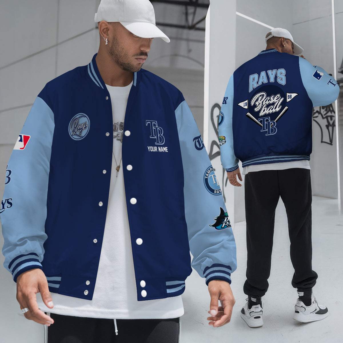 Tampa Bay Rays Premium New Varsity Jacket MLB AZTNVJK0000342