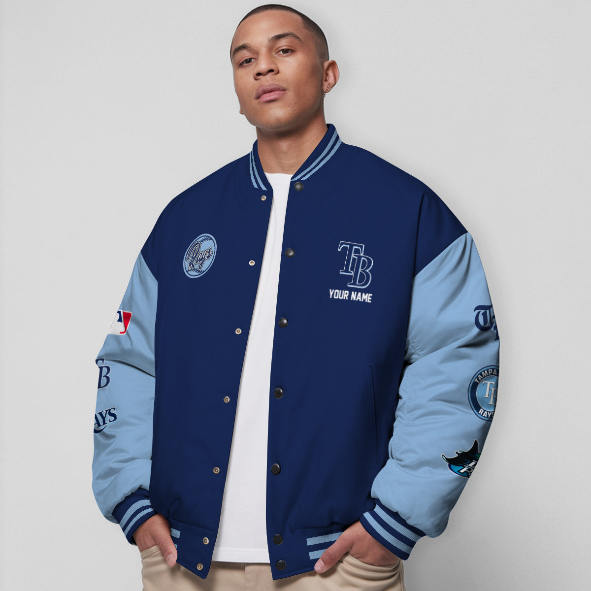 Tampa Bay Rays Premium New Varsity Jacket MLB AZTNVJK0000342