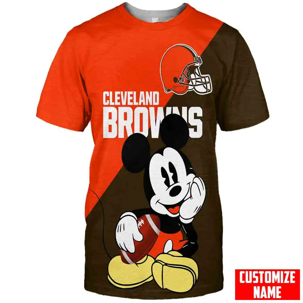 Cleveland Browns Personalized T-Shirt AZTS003